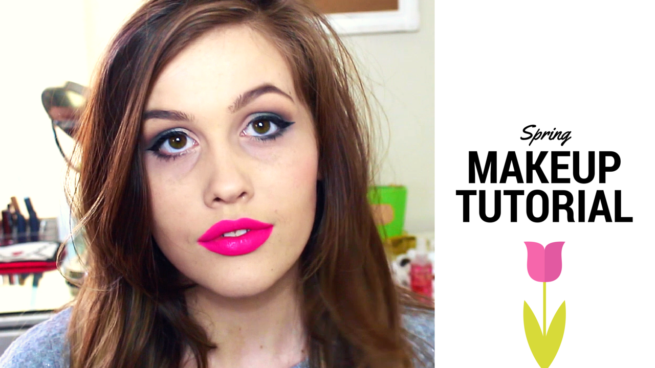 spring makeup tutorial