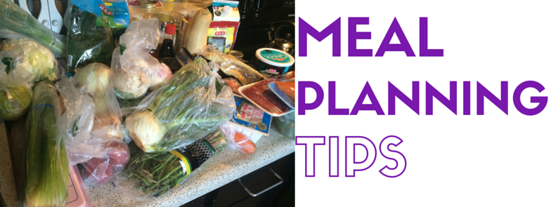 MEAL PLANNING TIPS