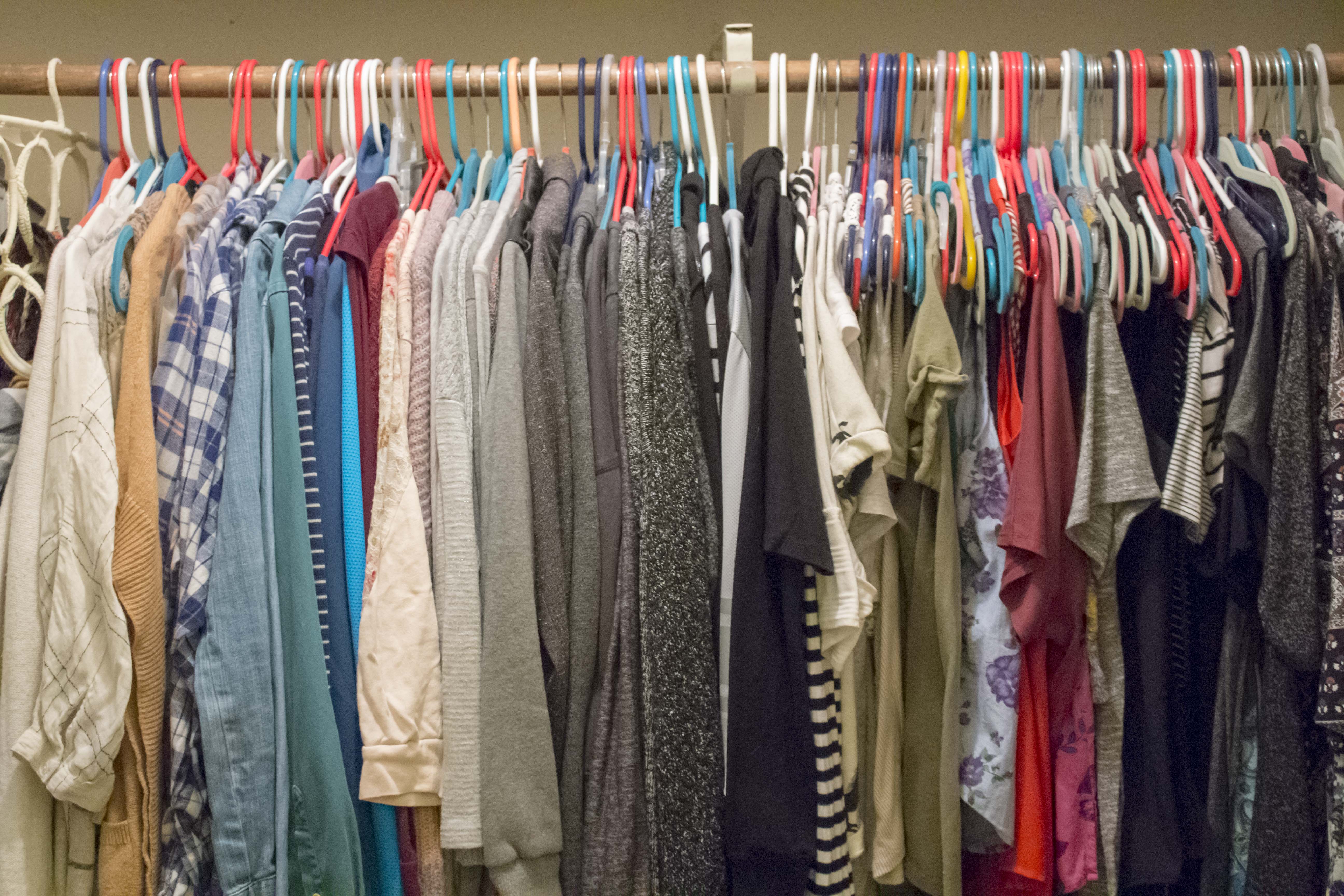 How I Organized my Closet for Less than $50