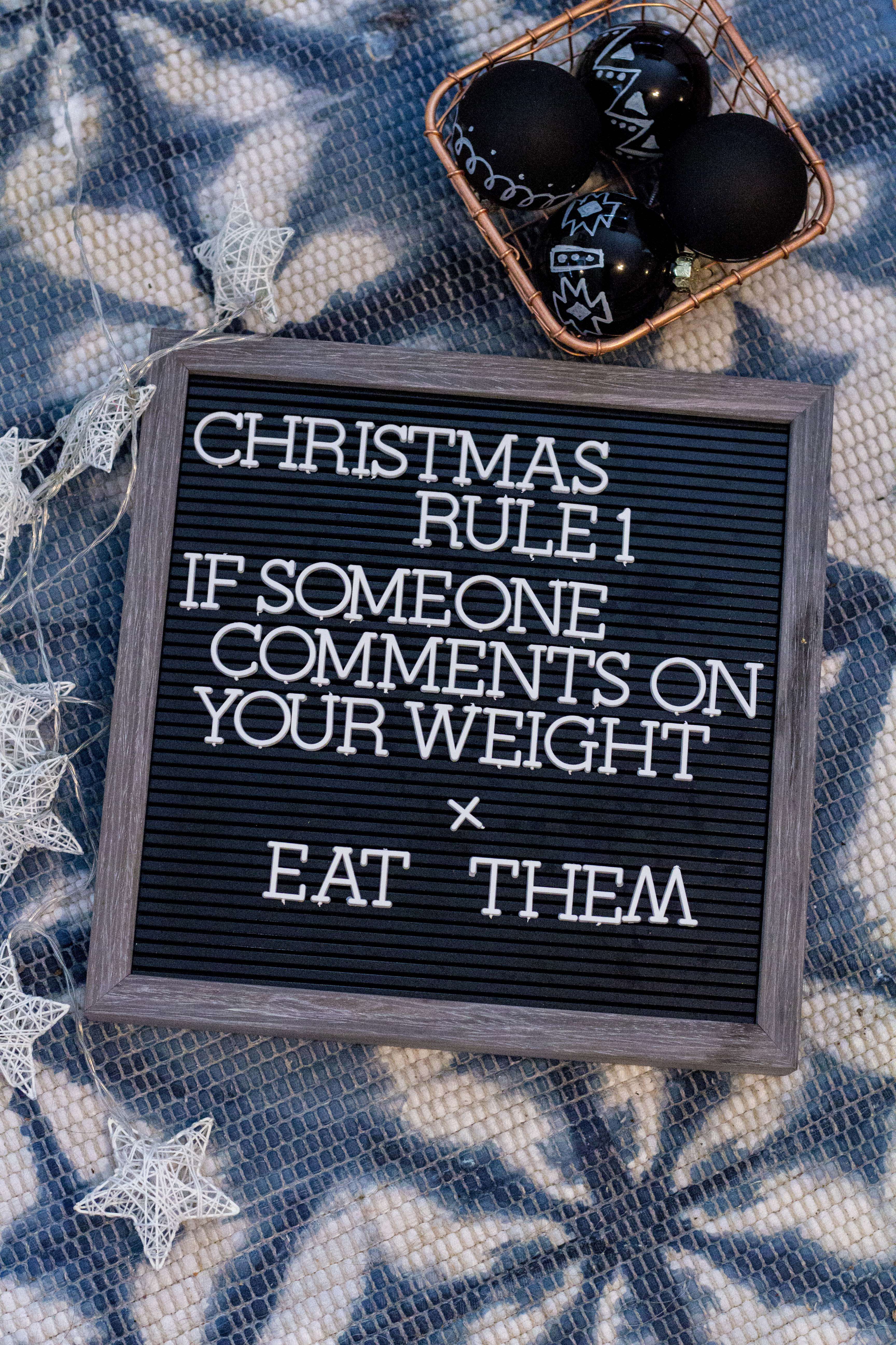 5 letterboard quotes for Christmas